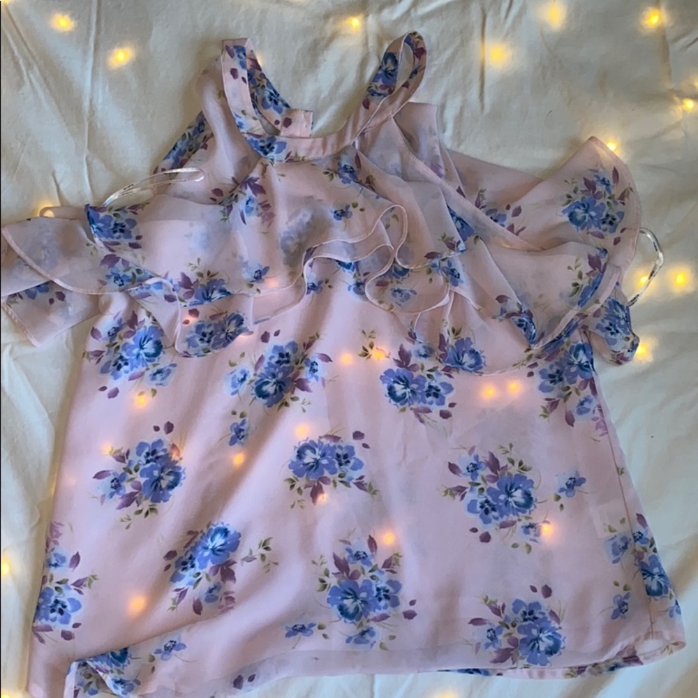 Pink blouse